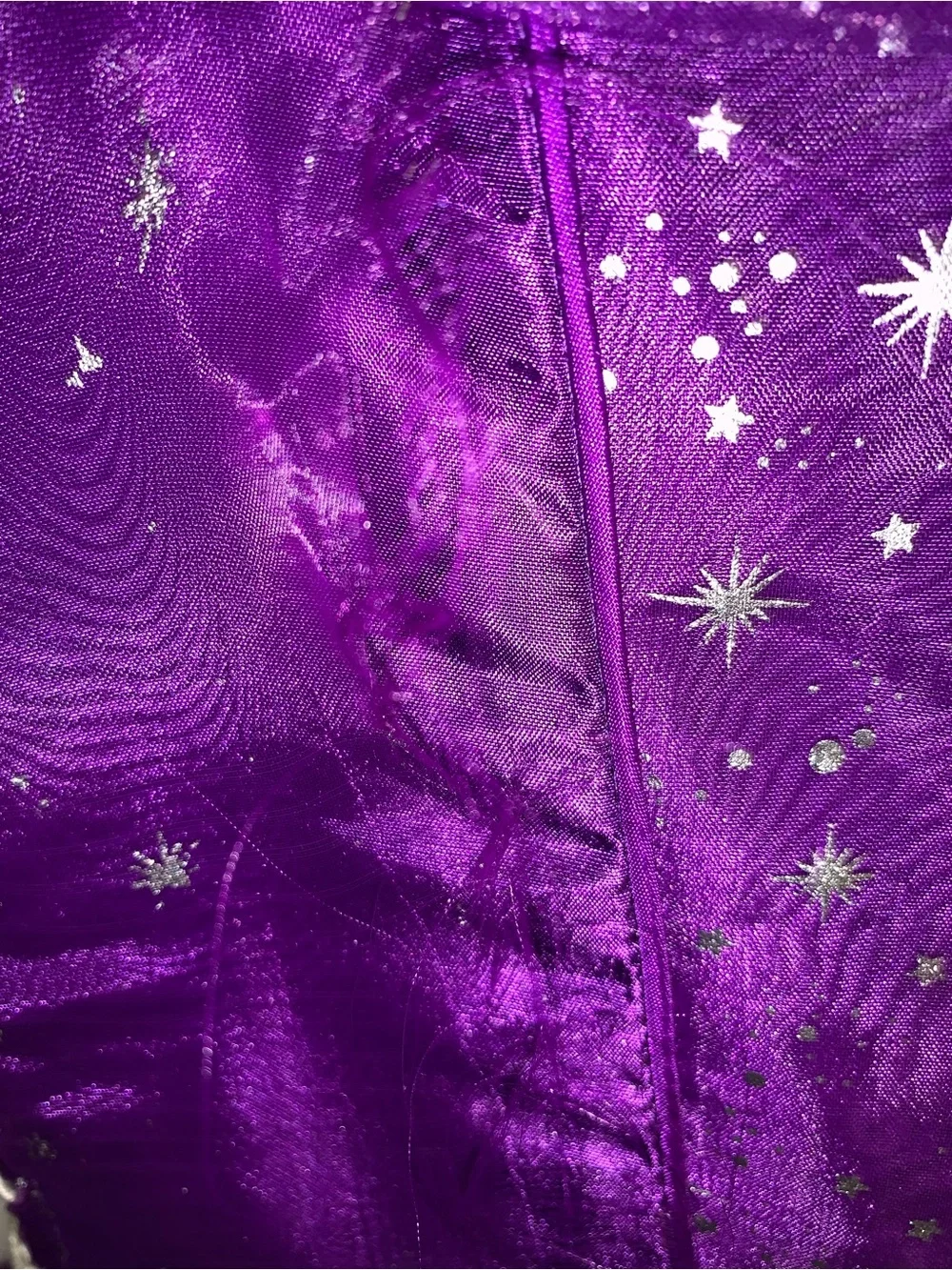 Size: 8 Purple Starry Princess/Fairy Costume Dress